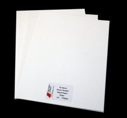 Pearl  Paper  Polar White 125gsm
